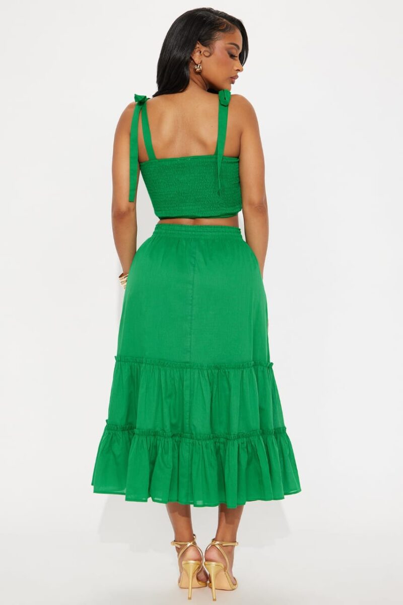 Your way Green dress Set - Image 2