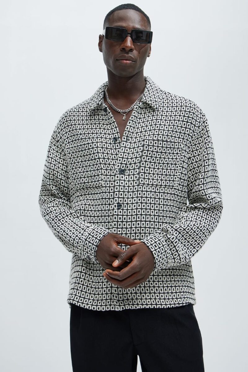 DEEMEN TEXTURED SHIRT