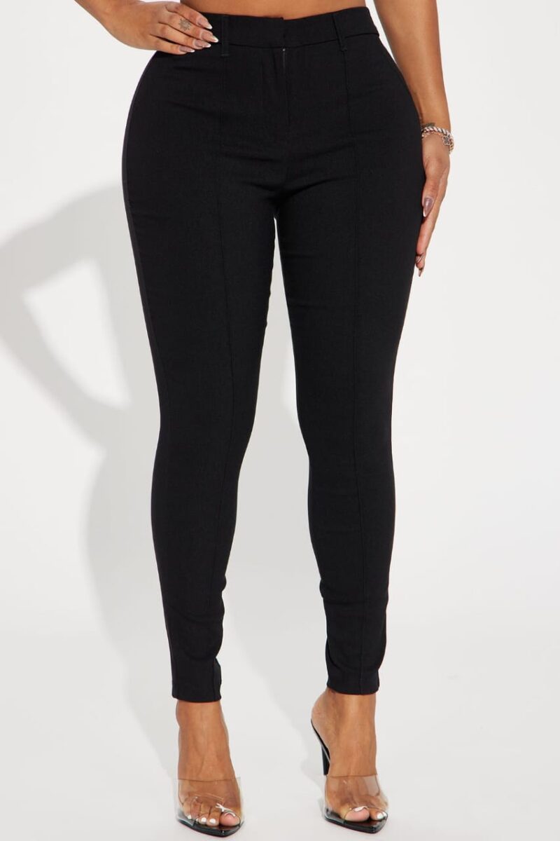 SKINNY BLACK TROUSER - Image 3